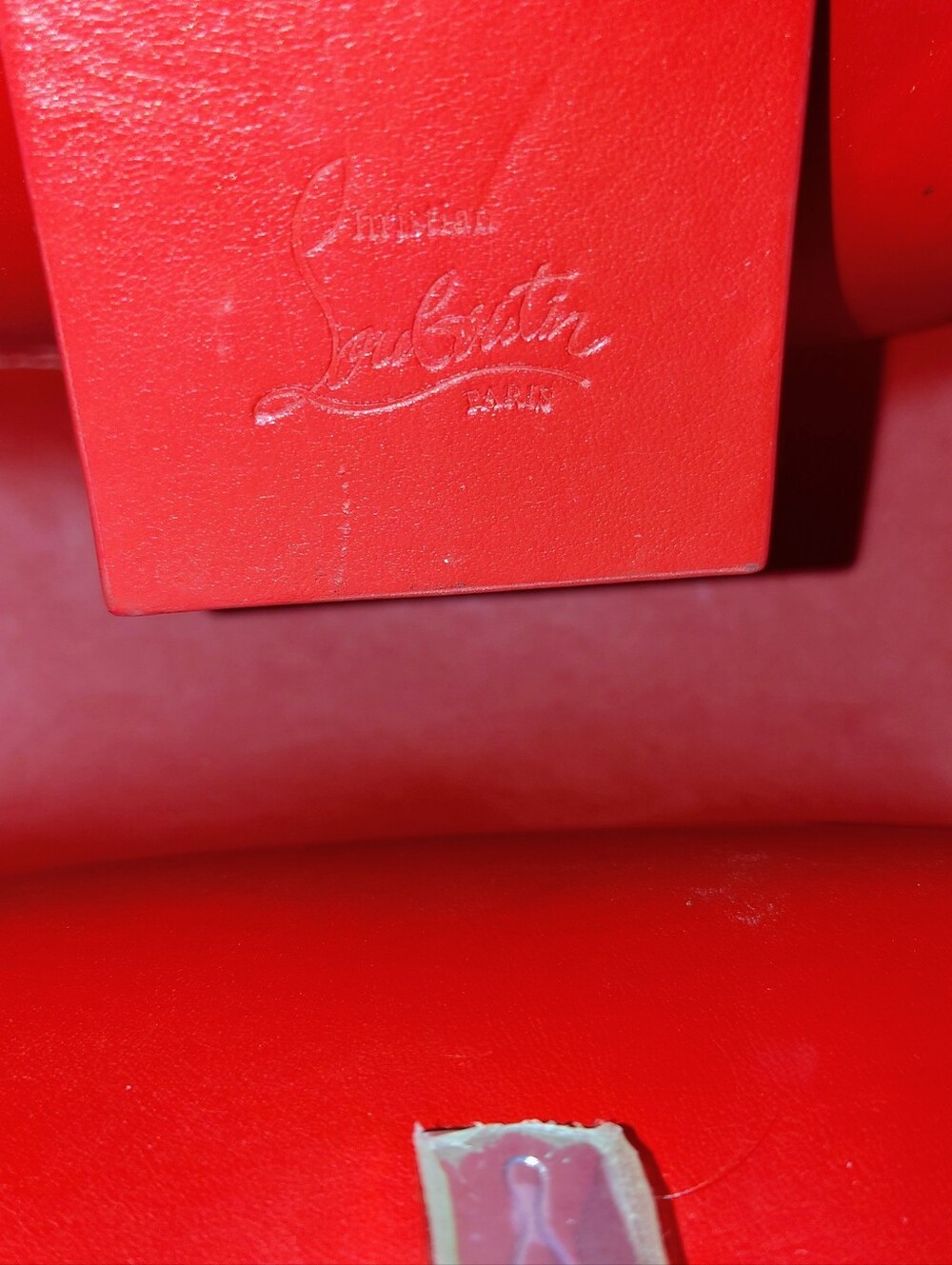 Christian Louboutin Paloma S mini Smiley Calf Empire Tote Bag - Picture 8 of 9